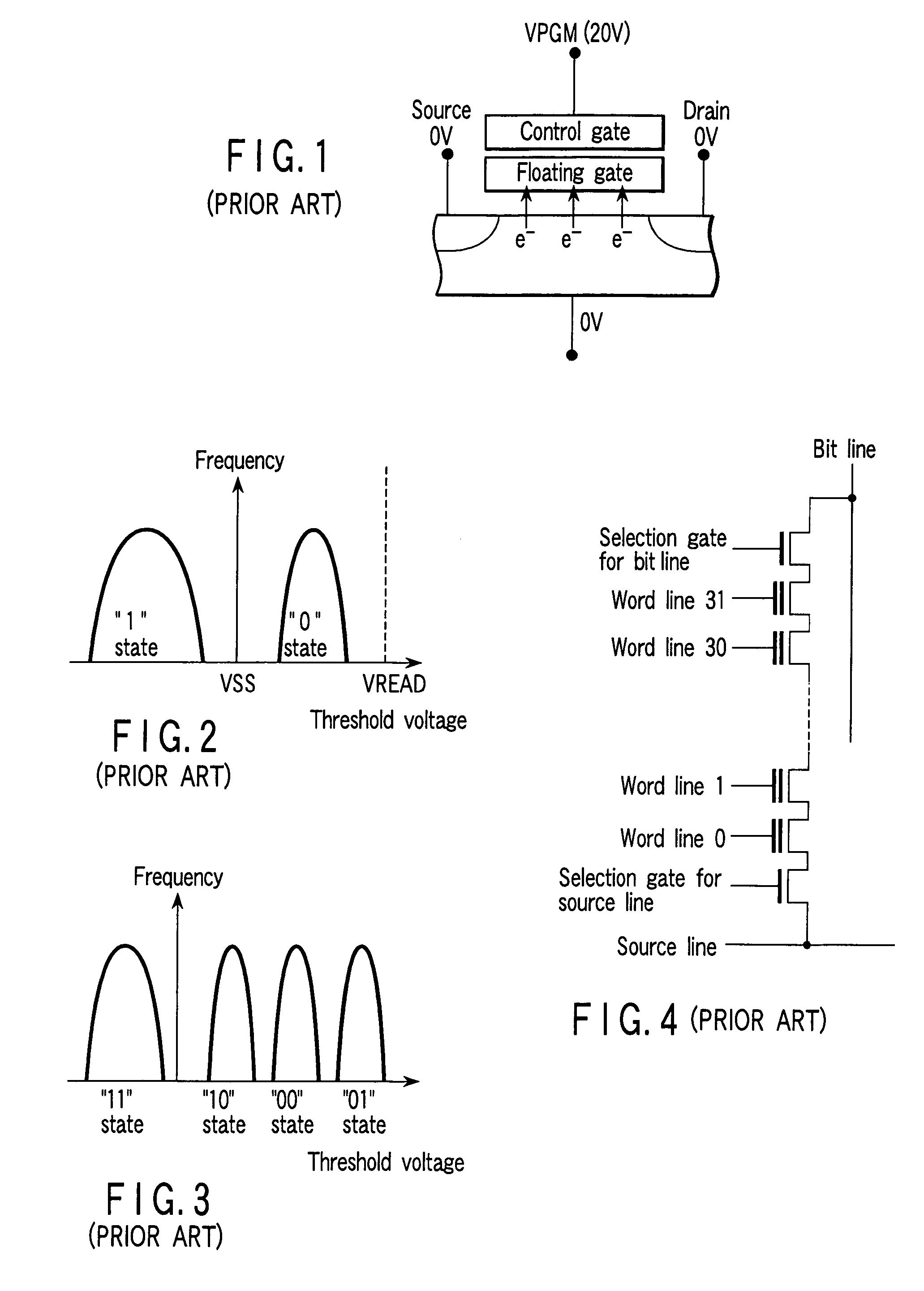 NAND-structured flash memory