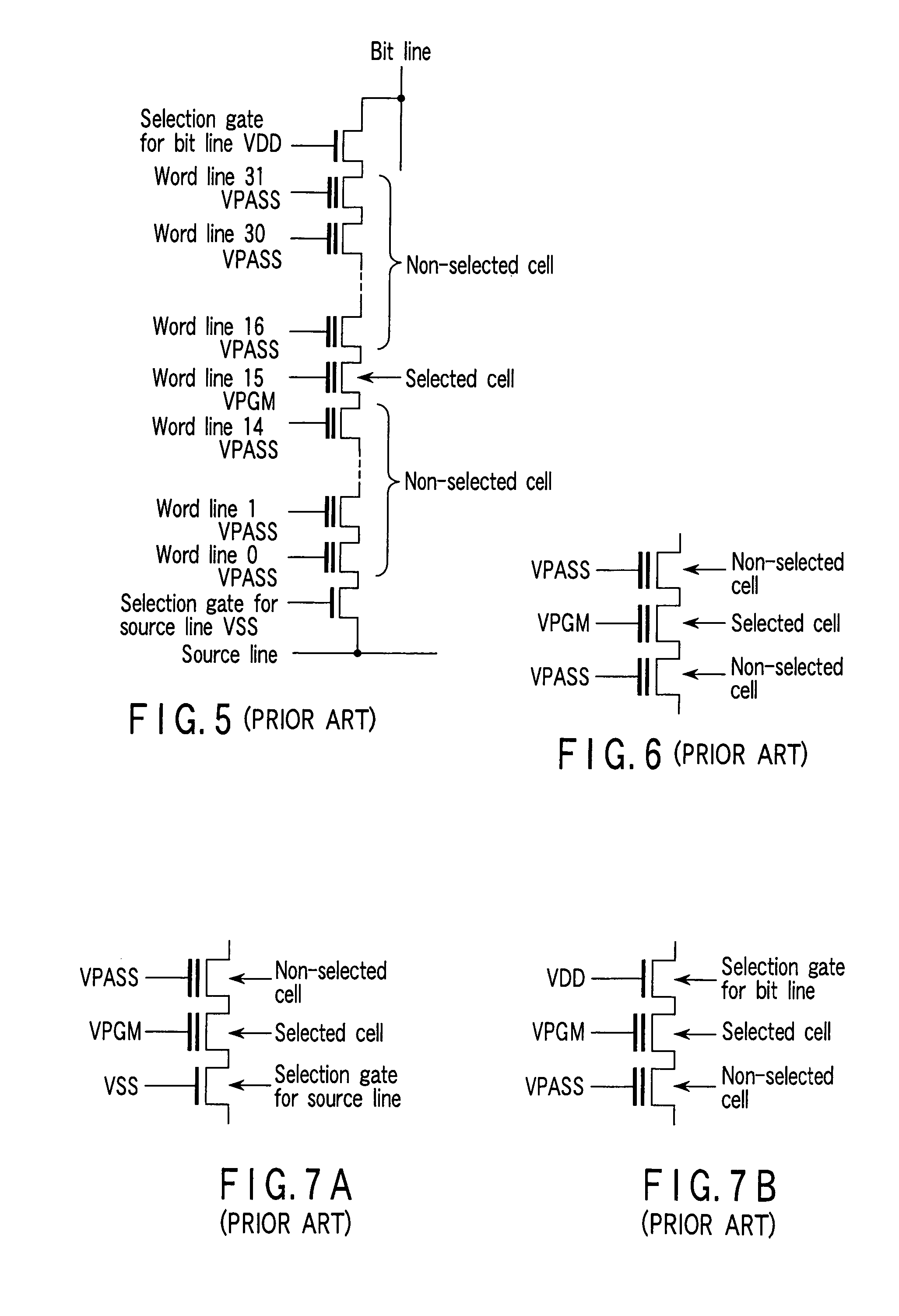 NAND-structured flash memory