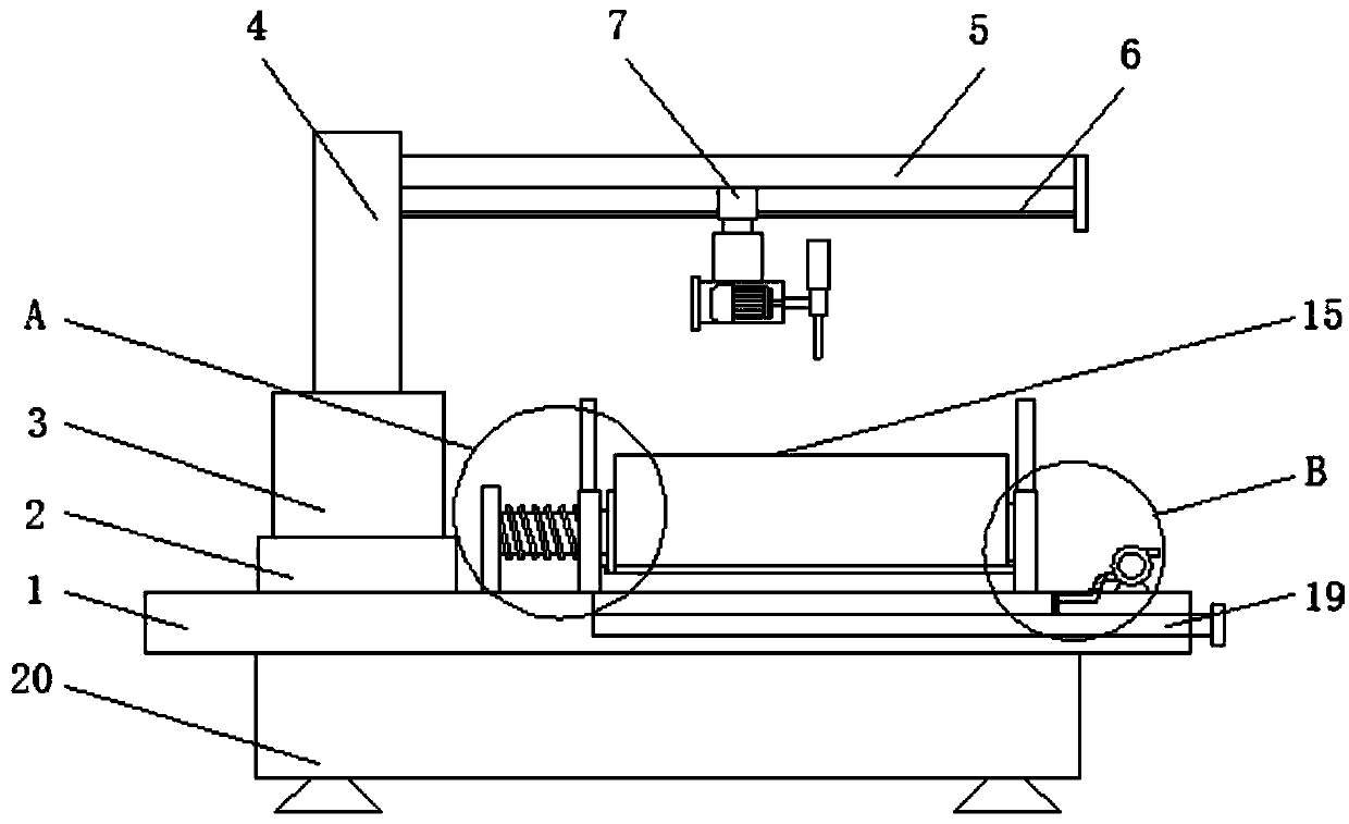 Plate processing and cutting equipment convenient to clean