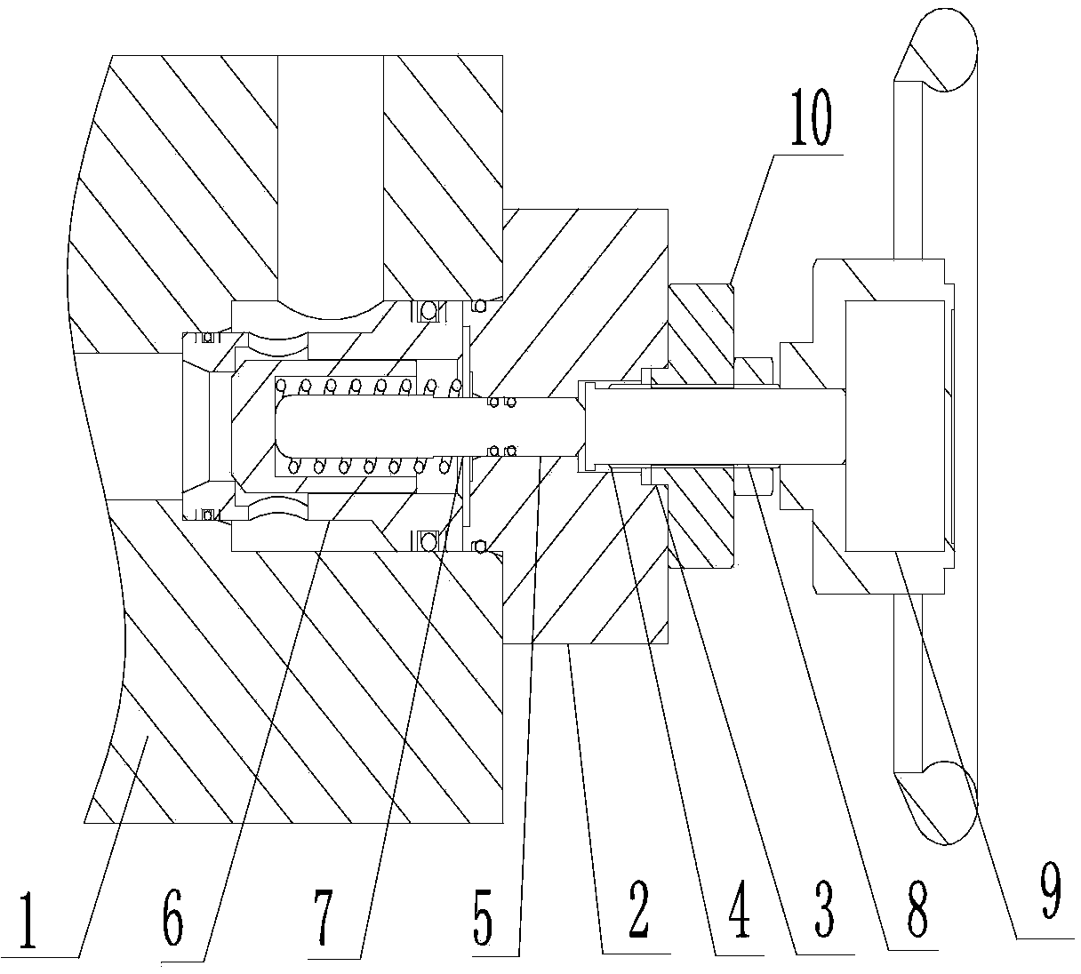 Novel cartridge valve regulation device