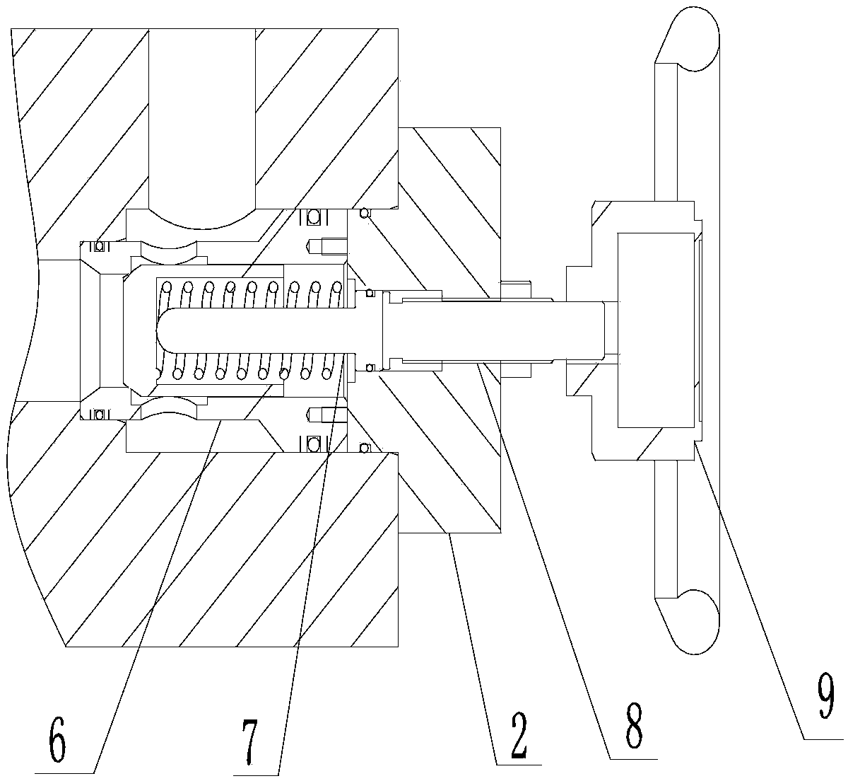 Novel cartridge valve regulation device