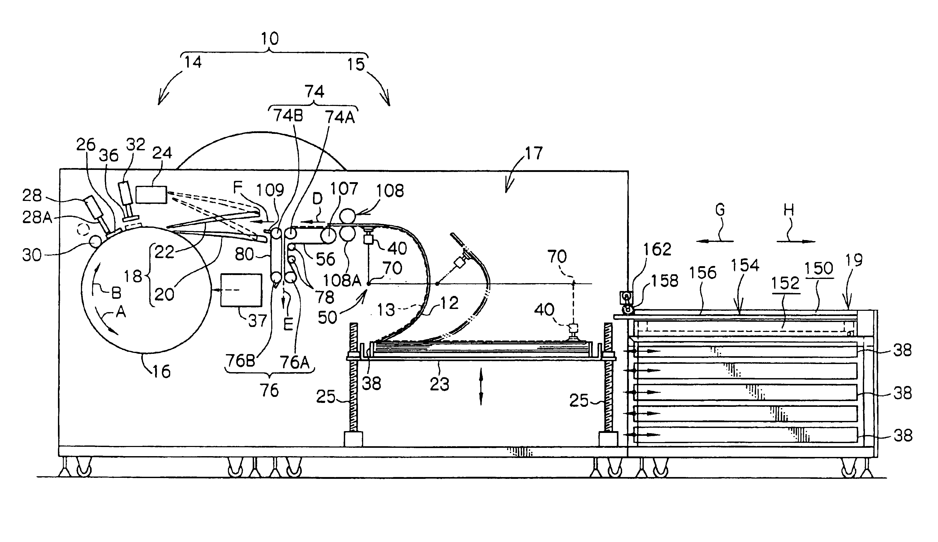 Printing plate removing/supplying device