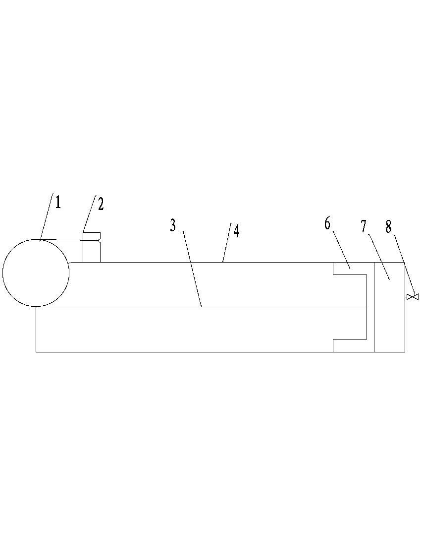 Vacuum ejection device with energy storage function