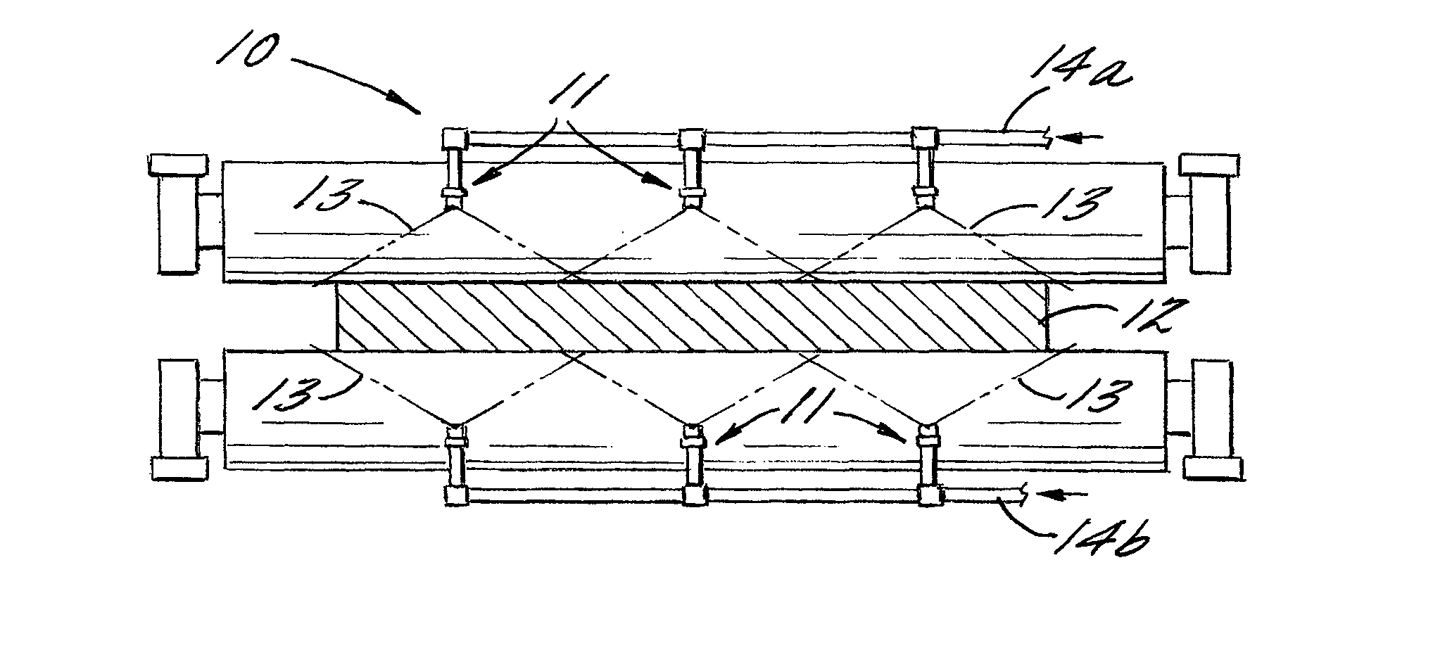 Descaling spray nozzle assembly