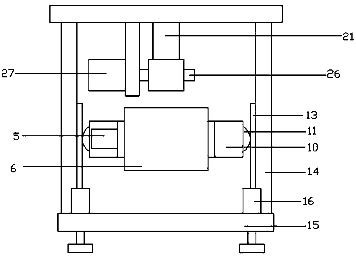 Rapid labeling device for wear-resistant basketball sock processing