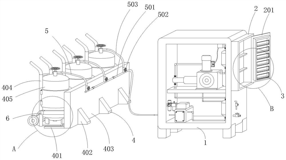 Supercritical carbon dioxide automatic metering and injecting device