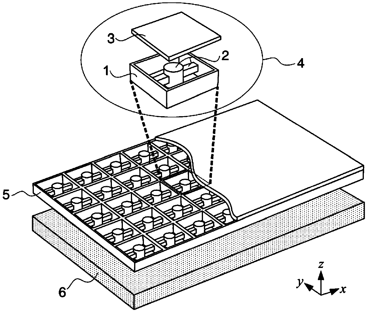 Basic structural units of acoustic metamaterials and their composite structures and assembly methods