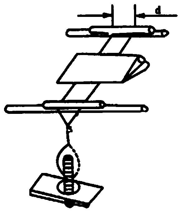 Preparation method of pure spun blended yarn of horn gourd fiber