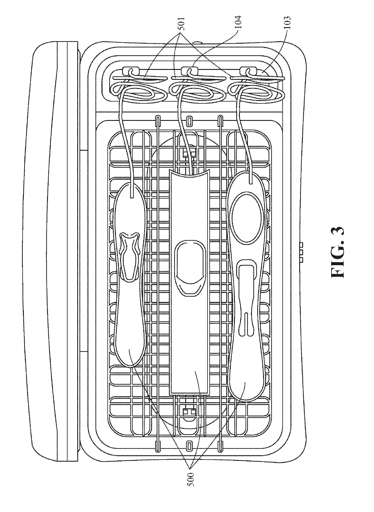 System and device for sanitizing personal use items