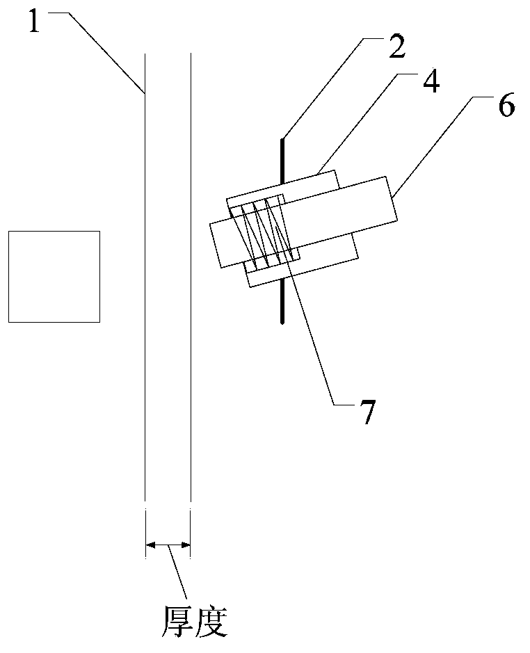 Vibrating ash removal device for removing ash inside ash pipeline to be cleaned