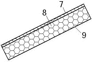 Seepage prevention method and structure of rockfill dam upstream surface