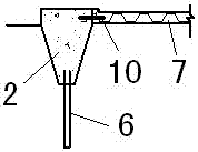 Seepage prevention method and structure of rockfill dam upstream surface