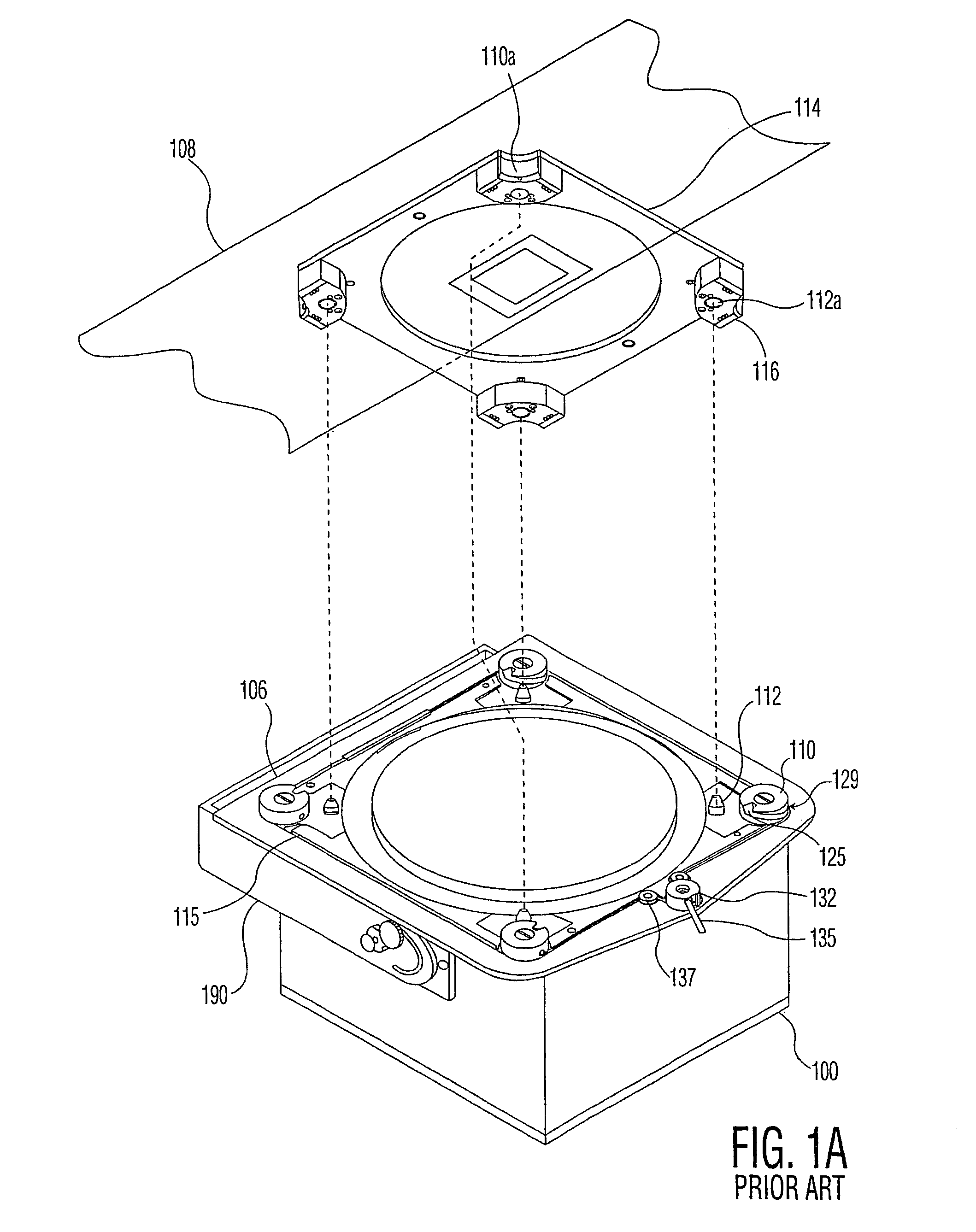 Test head docking system and method