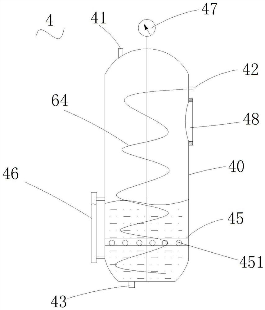 Efficient vacuum oil filter