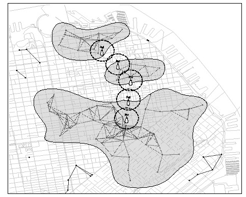 Vehicular network RSU (Roadside Unit) deploy method and data forwarding method thereof