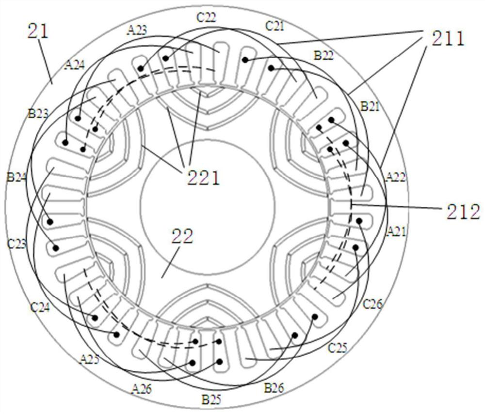 A parallel structure hybrid excitation brushless motor and its power generation system