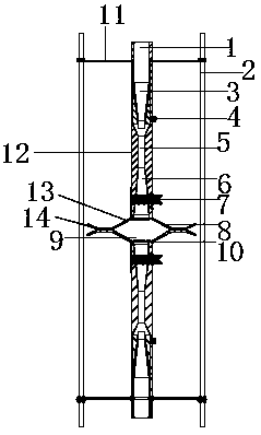 Generating device for micro-nano air bubbles and device