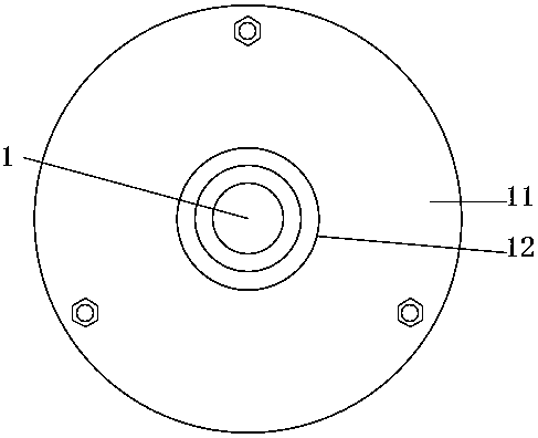 Generating device for micro-nano air bubbles and device