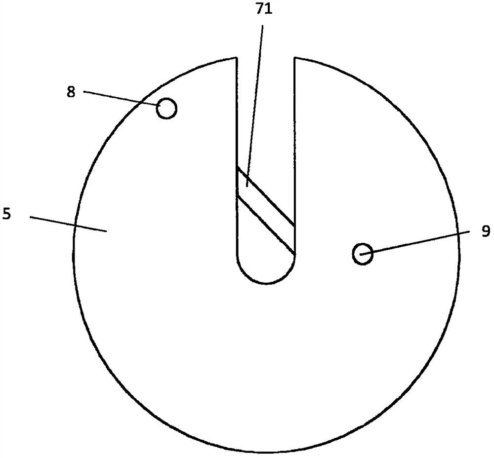 A bridge leg depth stopper