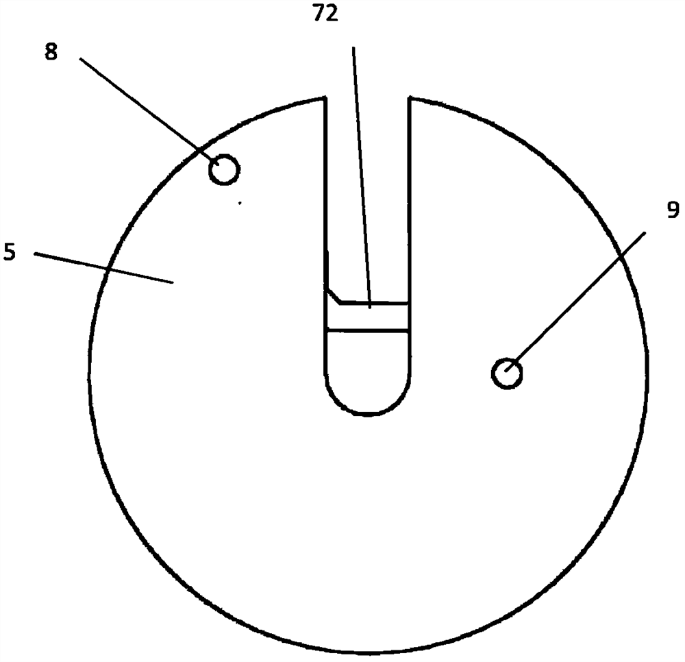 A bridge leg depth stopper