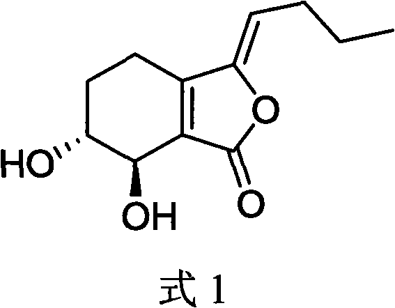 Application of Ligusticolide I in the preparation of antidepressant drugs, migraine drugs and other serotonergic system-related disease drugs