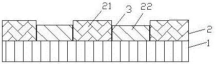 Coarse divided mesh textile with good elasticity, high color and luster degree and light weight