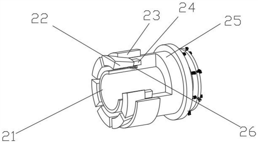 Connecting device for automobile exhaust pipe