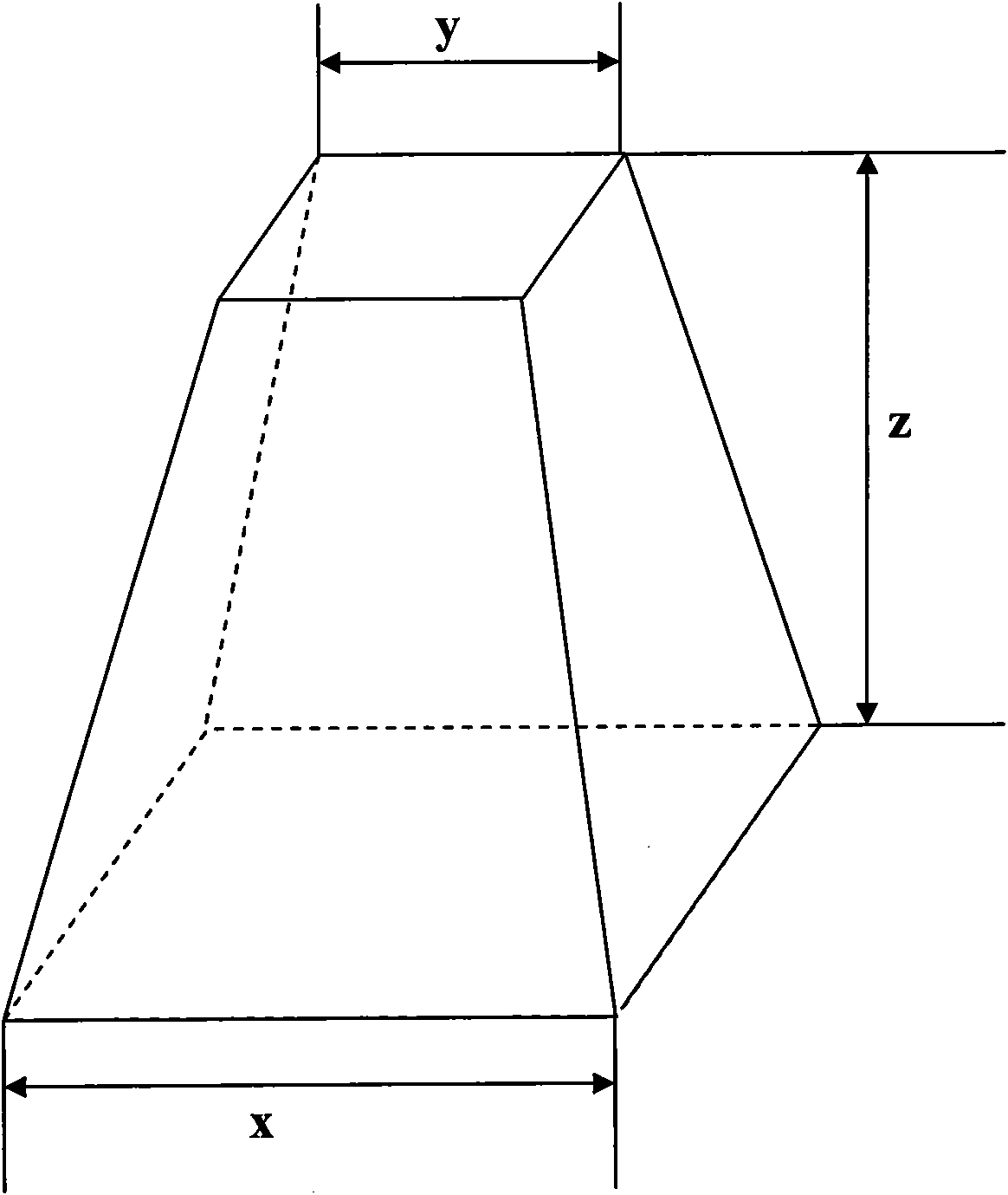 Indium columns for face-down bonding interconnection of infrared focal plane and preparation method thereof