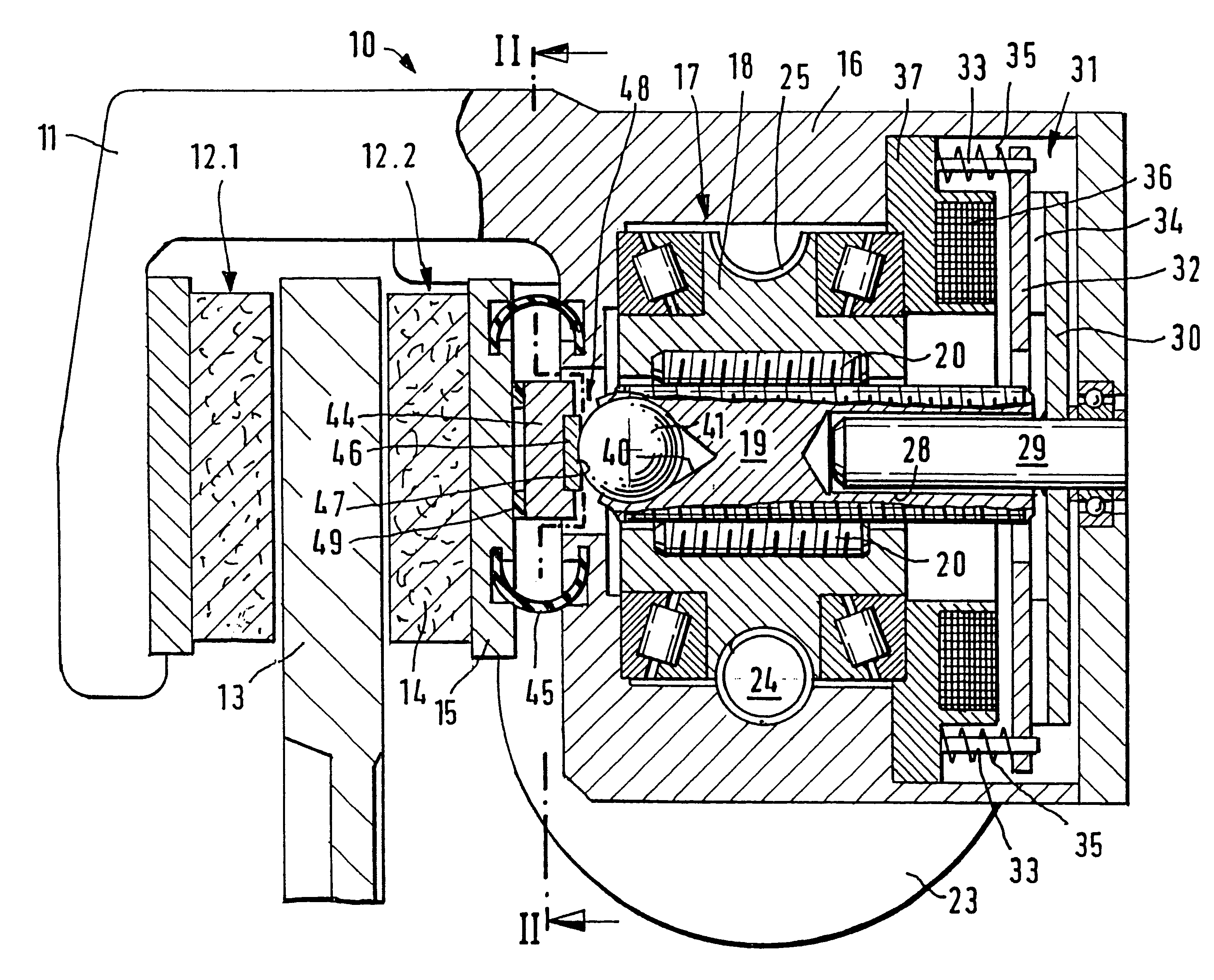 Electromechanical brake for motor vehicles