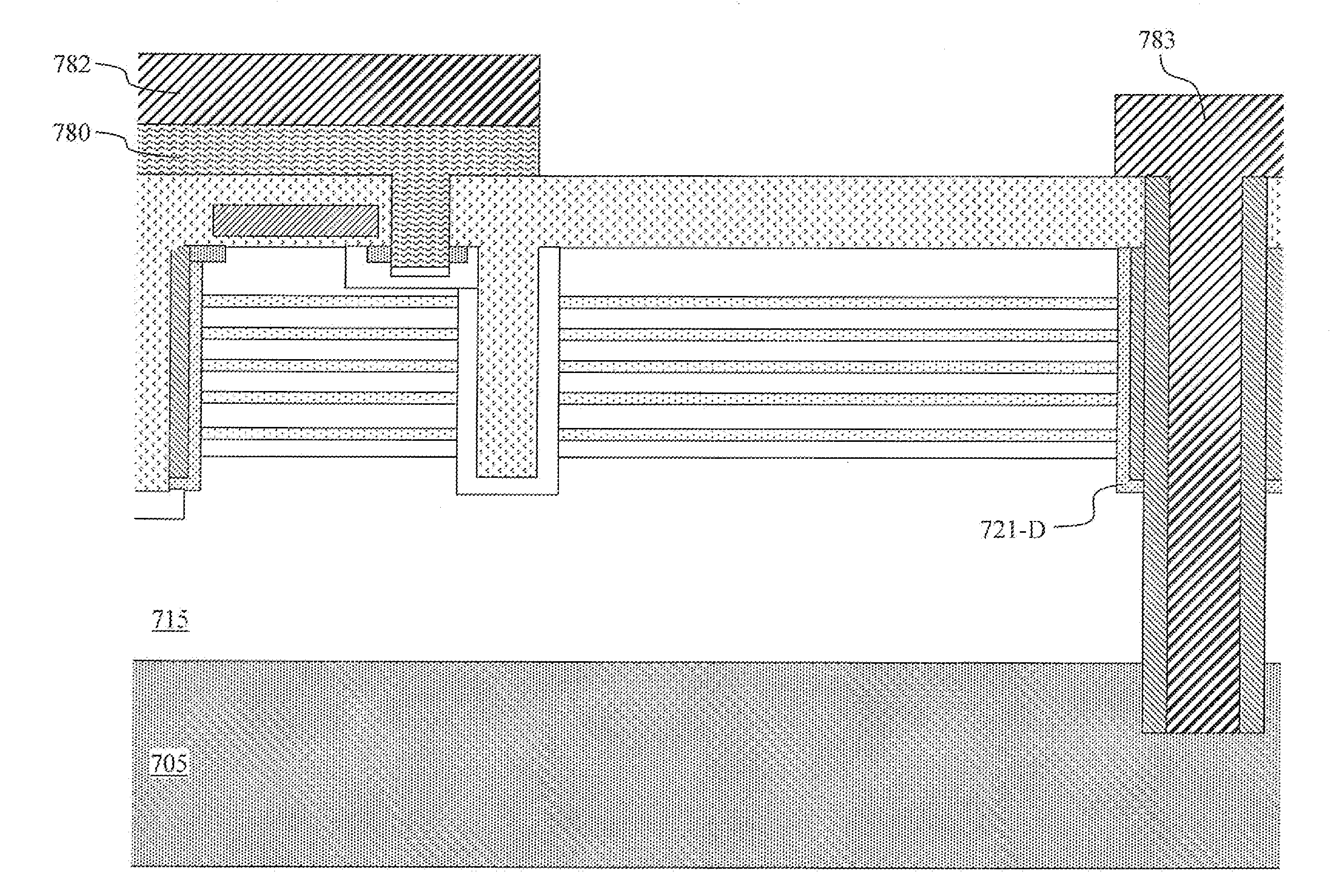 Lateral super junction device with high substrate-gate breakdown and built-in avalanche clamp diode