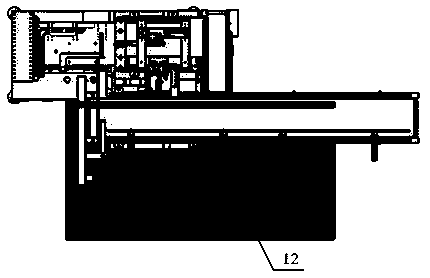 Assembly line automatic bagging device for remote controller and control method of assembly line automatic bagging device