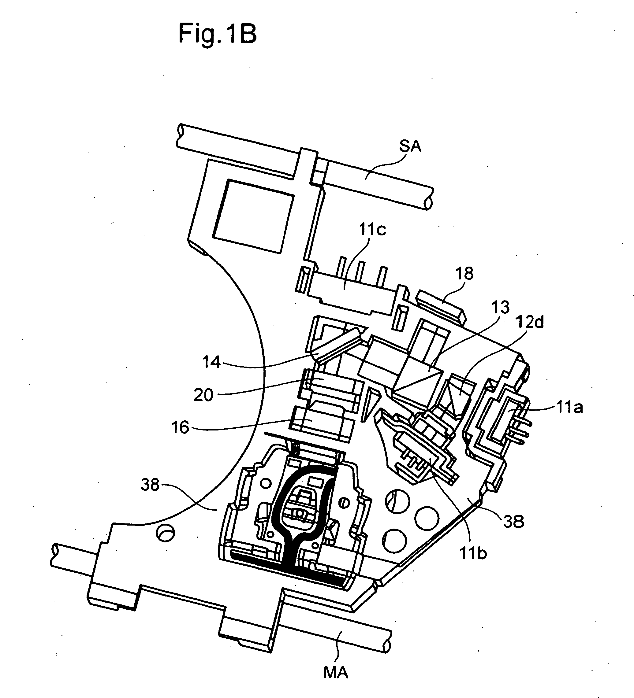 Optical pick-up apparatus and optical disk apparatus