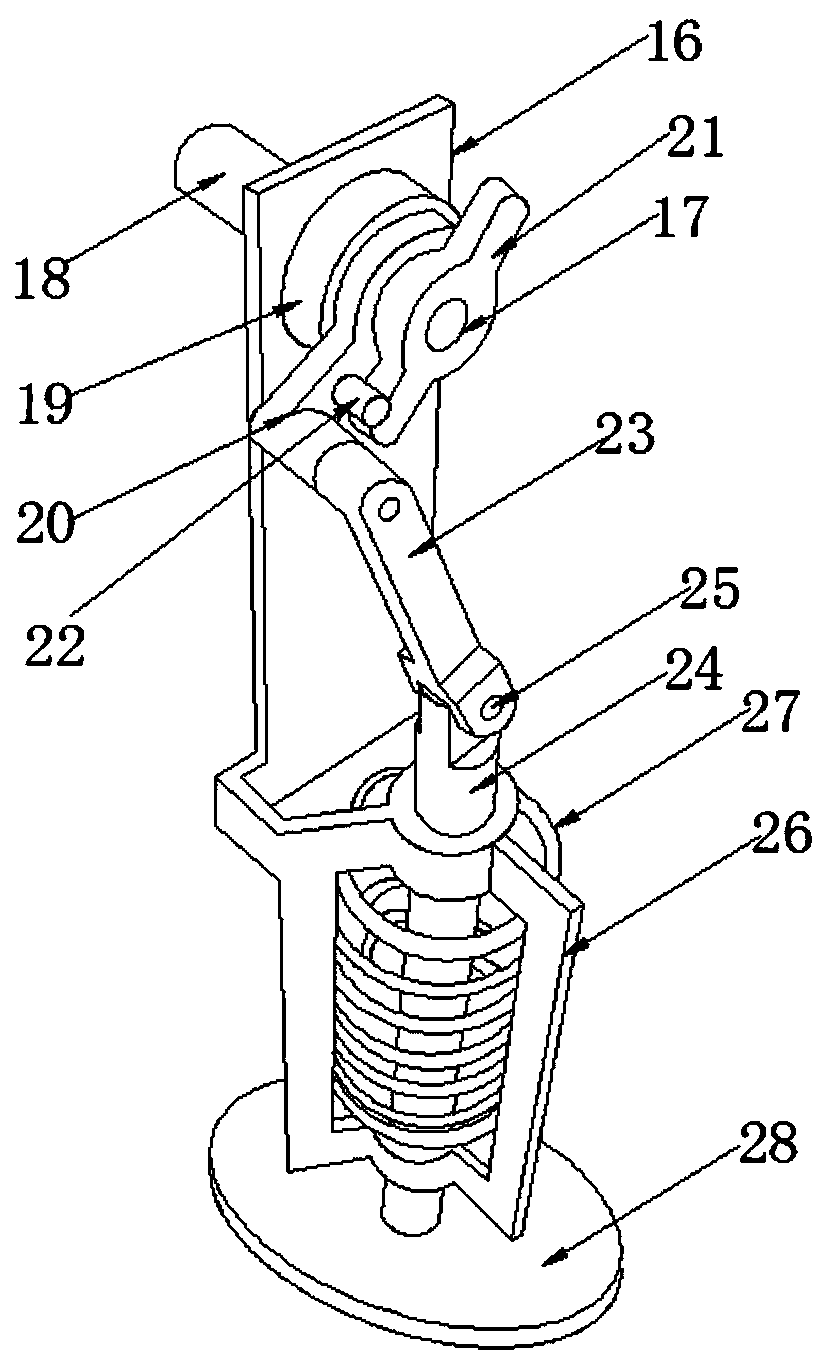 Treating device for sewage in sludge