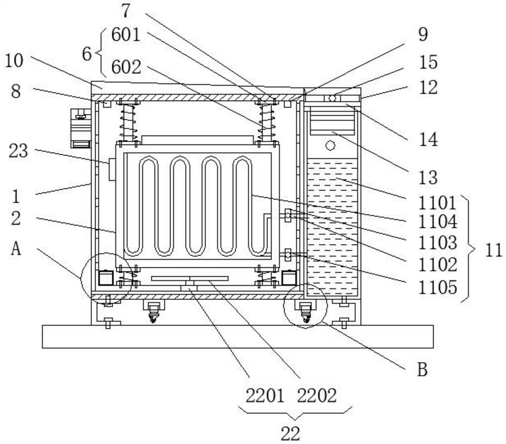 Damp-proof dry-type transformer