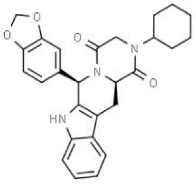 A method for identification of illegally added cyclohexyl nortadalafil in food