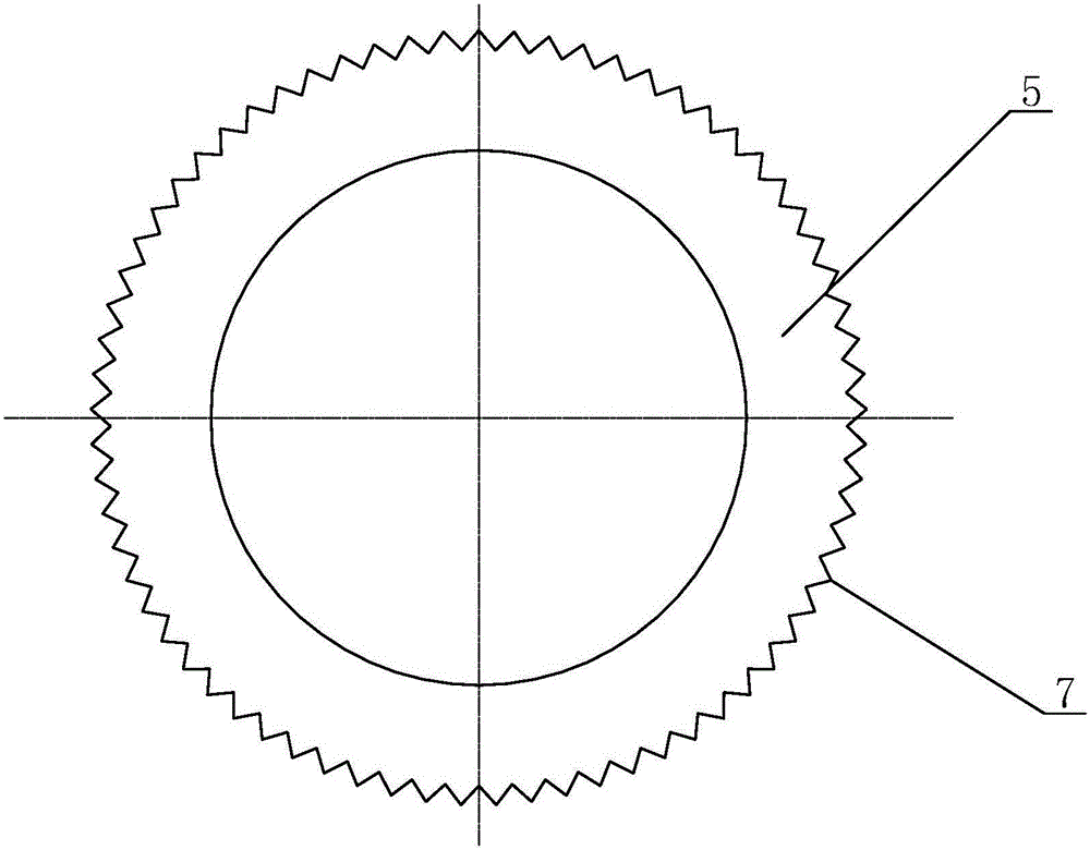 Composite detachable step riveting nut