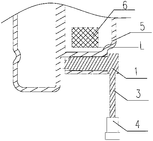 Novel water level sensor on expansion water tank used for automobile