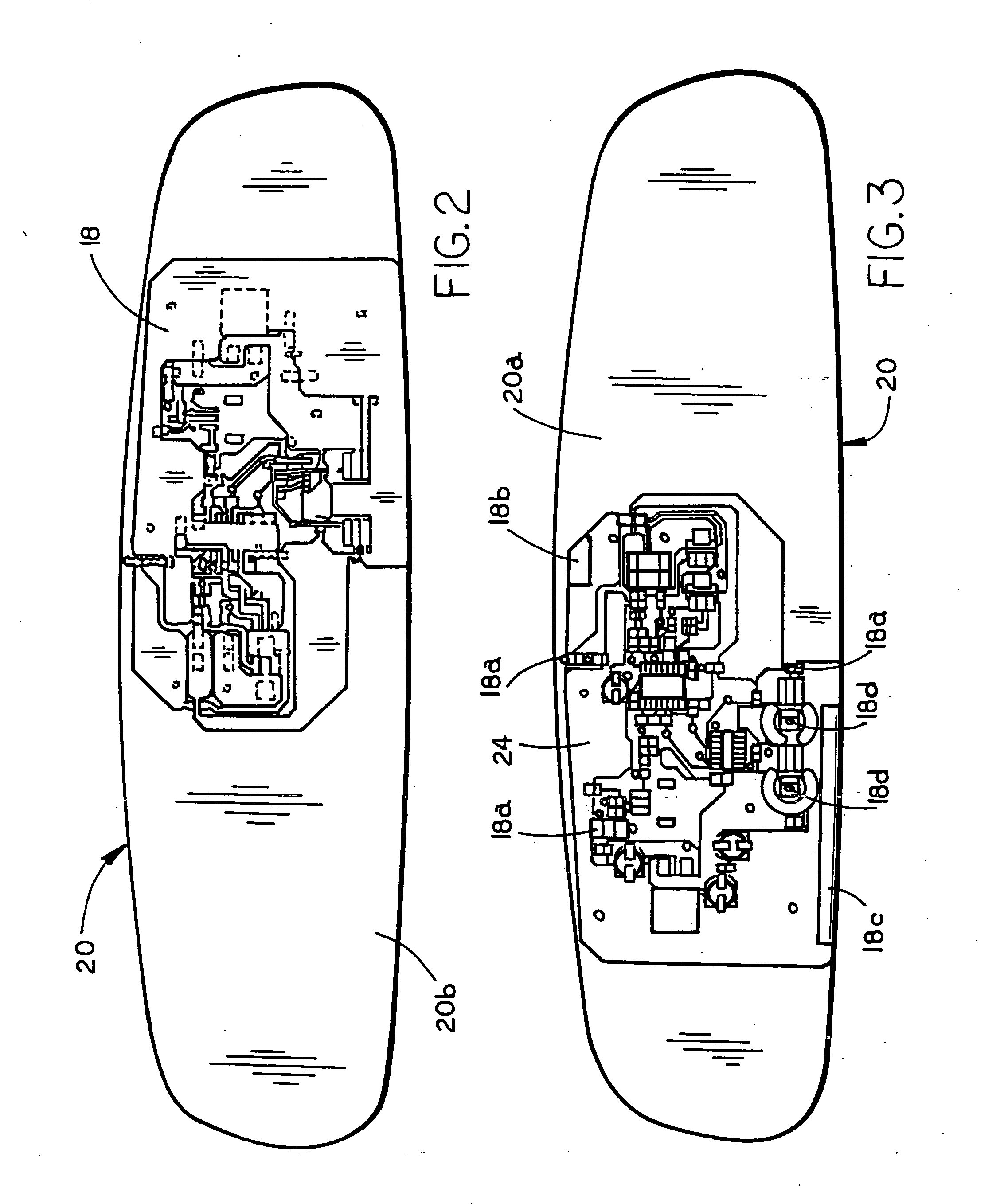 Mirror reflective element assembly including electronic component