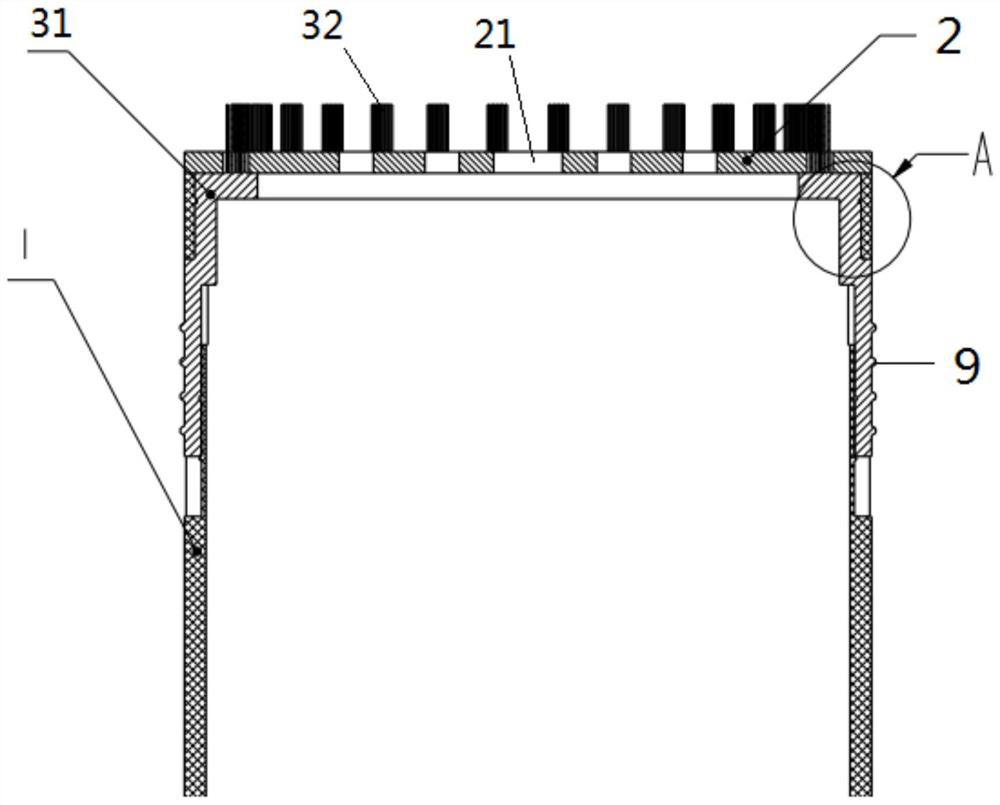 Brush head and garment steamer