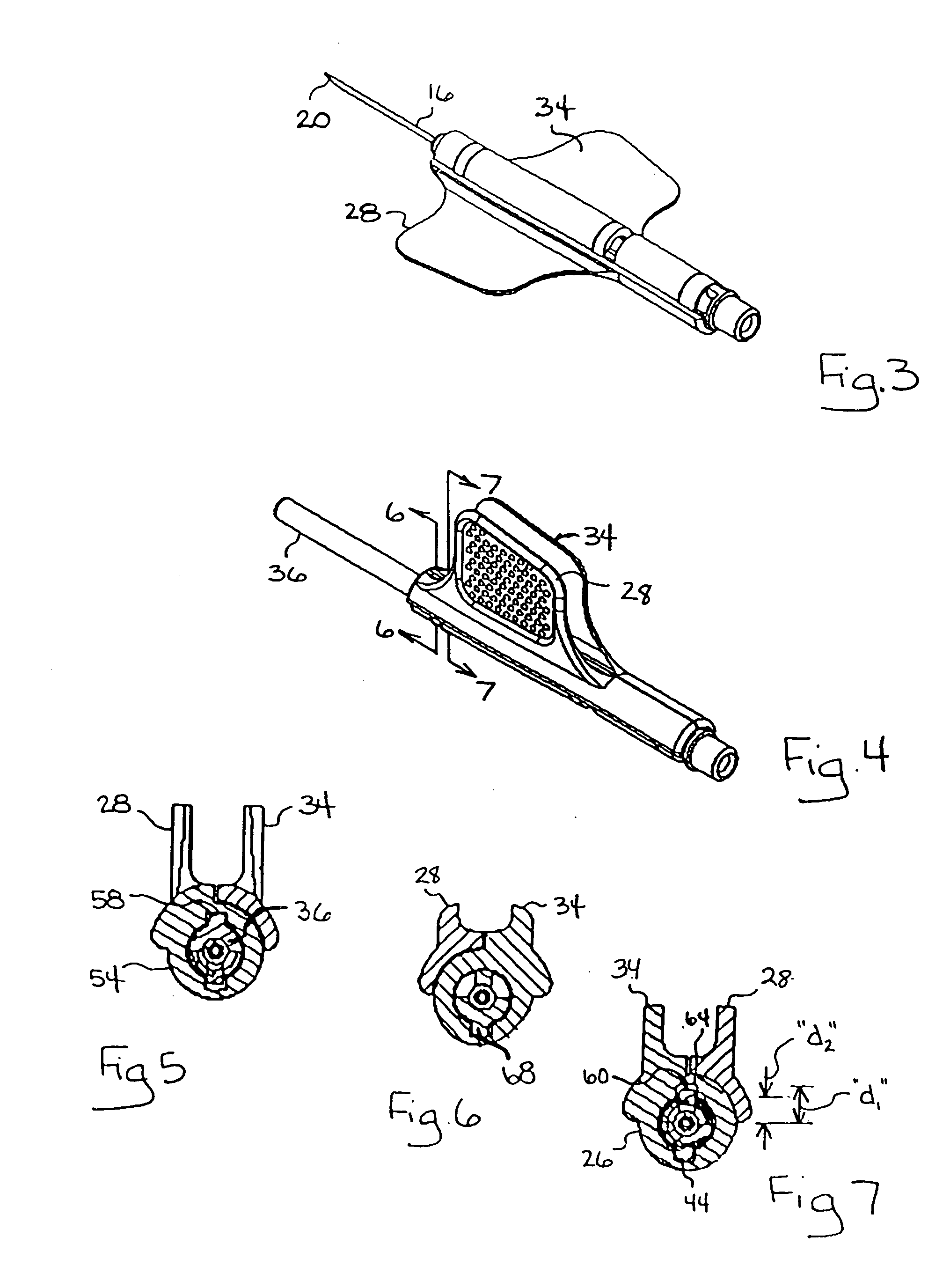 Butterfly needle with passive guard