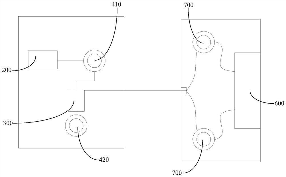 Low-noise control box of functional pillow and functional pillow