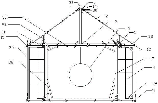 All-weather GIS mounting shed