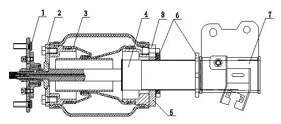 Vehicle suspension shock absorber