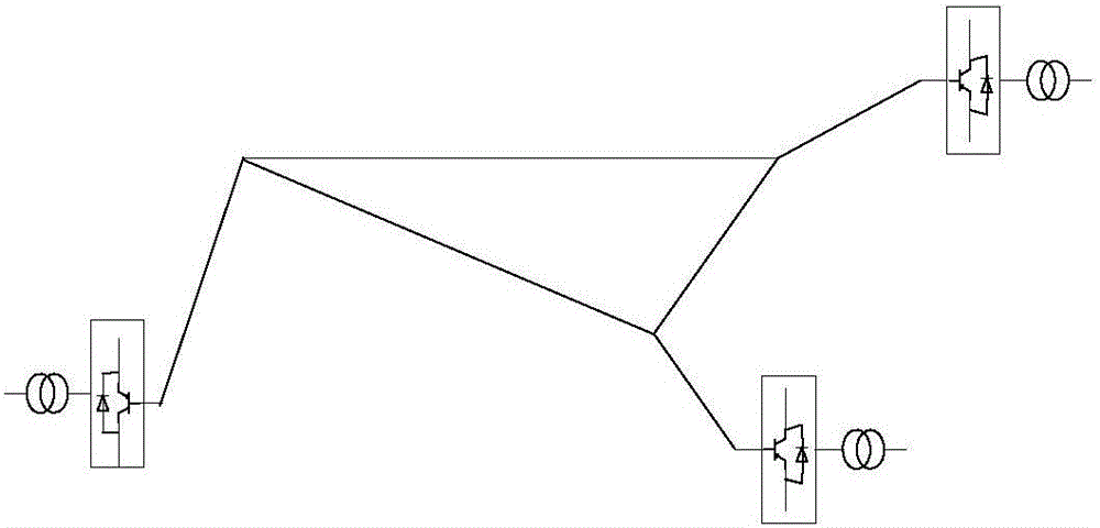 Flexible direct current distribution system fault positioning method based on traveling wave