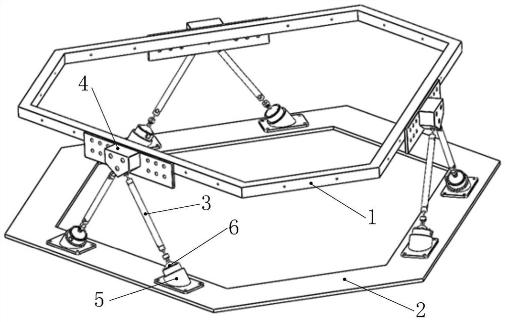 Optical effective load passive vibration isolation system