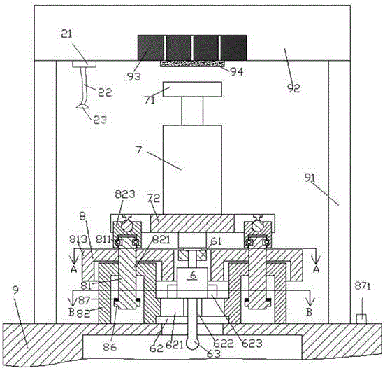 Grinding device capable of manually controlling grinding angle