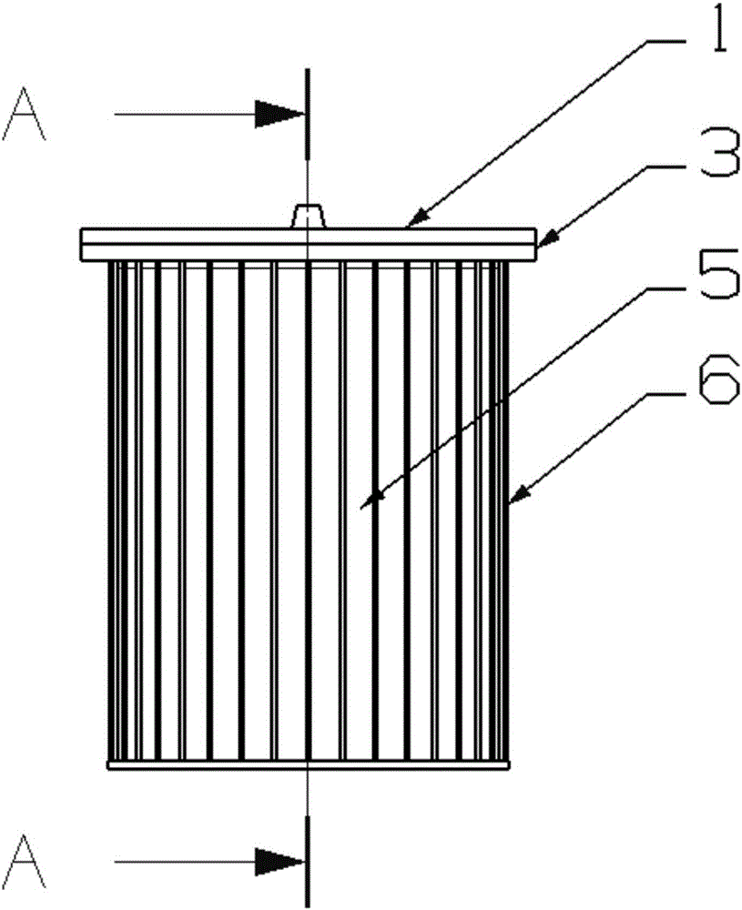 Anti-collision buffering raw material barrel