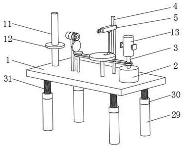 Detection winding device for washing machine motor coil