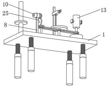 Detection winding device for washing machine motor coil