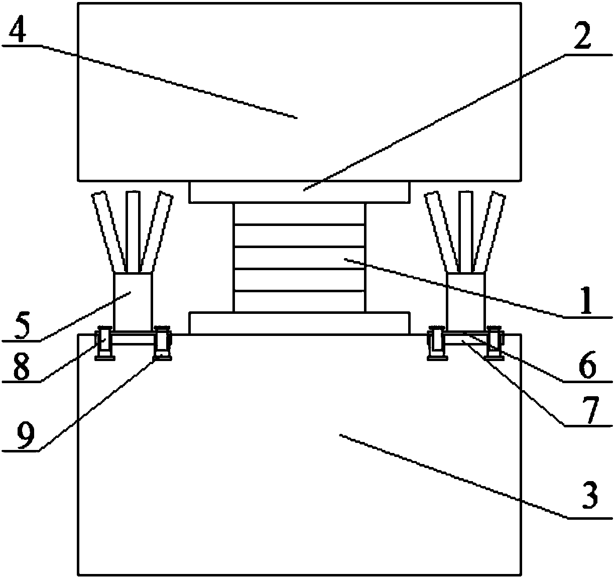 Vibration-isolation limiting protective device